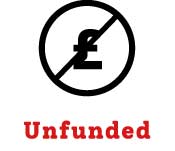 Unfunded